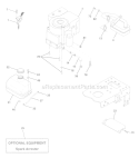 Page E Diagram and Parts List for WE12538D  Weed Eater Lawn Tractor